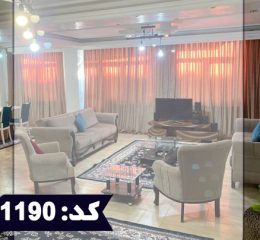 اتاق پذیرایی و مبلمان و کفپوش سرامیکی آپارتمان در زعفرانیه 15684684